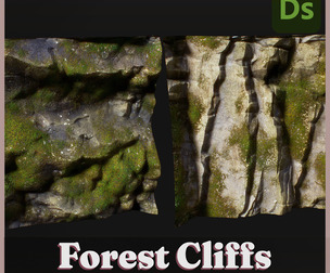 Substance Designer | Forest Cliffs