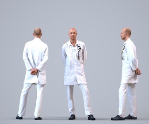 00201_Lucian009 Adult Caucasian man waiting in transitional seasonal clothing for architectural