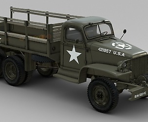 US Army Truck GMC CCKW LWB 353 -D