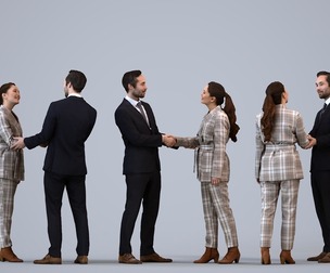 00256_Daud0014 Adult Caucasian professional talking in office wearing autumn or spring attire