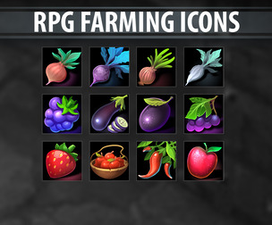 RPG Farming Icons