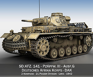 PzKpfw III - Ausf.G - DAK - 211