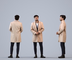 00298_Darren002 Adult Caucasian male waiting in office wearing autumn or spring business attire