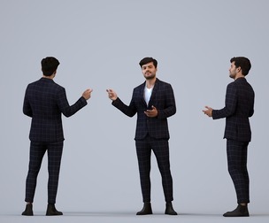 00298_Darren008 Adult Caucasian male presenting in office wearing autumn or spring business attire