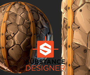 Stylized Dungeon Rock Wall