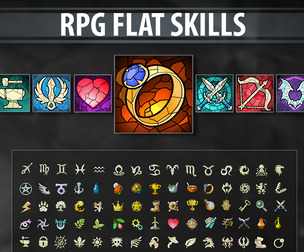 RPG Flat Skills