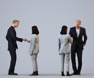 00324_samen010 Adult Caucasian professional talking in office wearing transitional seasonal