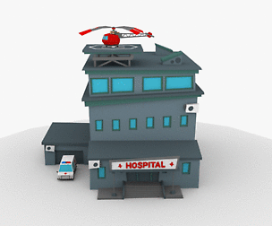 LowPoly Hospital