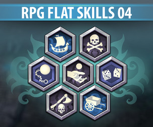 RPG Flat Skills 04