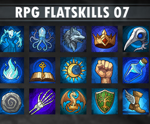 RPG Flat Skills 07