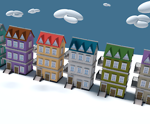 Cartoon House 01
