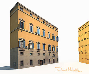 Building Facade 178 Low Poly