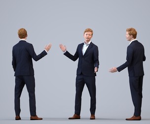 00416_Wim010 Adult Caucasian male presenting in office wearing autumn or spring business attire