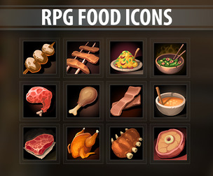 RPG Food Icons