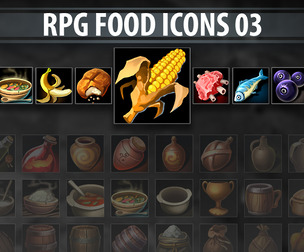 RPG Food Icons 03