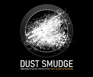Dust Smudge Alpha | High-Resolution Grunge Texture