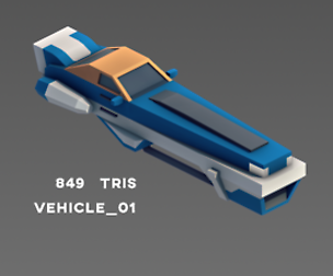 Stylized Sci-Fi Vehicles
