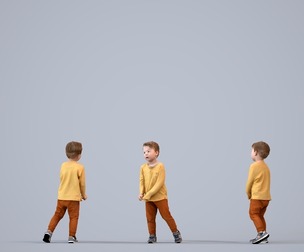 00464_Boy007 Young Caucasian boy standing casually in public space wearing transitional seasonal