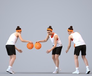 00470_Gloria004 Adult Caucasian woman exercising in athletic wear for sports environments