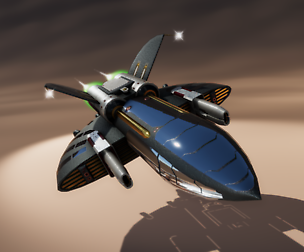 Spaceship Drone "Corvus"