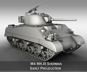 M4 Sherman MK III - British army