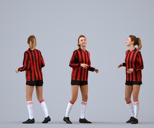 00555_Meghan004 Adult Caucasian woman exercising in athletic wear for sports environments