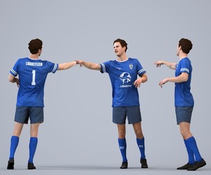 00557_Jason006 Adult Caucasian man exercising in athletic wear for sports visualization
