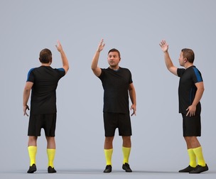 00565_Omar008 Adult Middle Eastern man exercising in athletic wear for sports environments