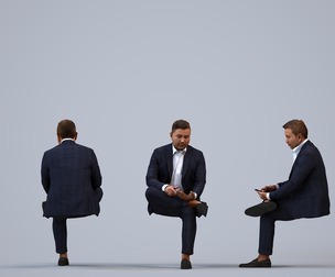 00573_Omar013 Adult Middle Eastern man sitting in office wearing autumn or spring business attire