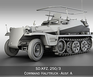SD.KFZ 250/3 - Command Halftrack