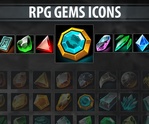 RPG Gems Icons