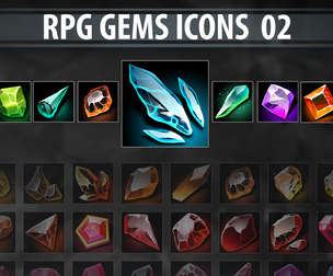RPG Gems Icons 02