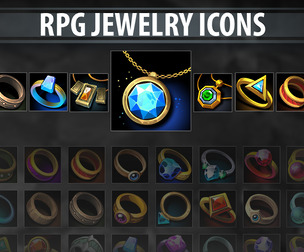RPG Jewelry Icons