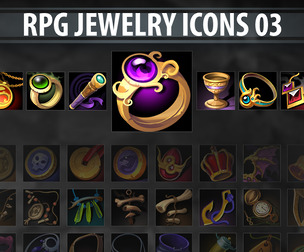 RPG Jewelry Icons 03