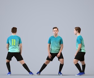 00588_Kyle011 Teen Caucasian male exercising in sportswear for athletic facilities