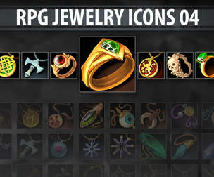 RPG Jewelry Icons 04