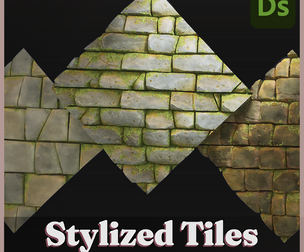 Substance Designer | Painterly Tiles Generator