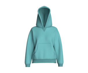 Girls Oversized Minimalist Pullover Hoodie | Marvelous / Clo3d / obj / fbx