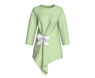 Girls Tunic With Ribbon Details | Marvelous / Clo3d / obj / fbx