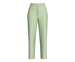 Girls Vertical Striped Elastic Waist Pant | Marvelous / Clo3d / obj / fbx