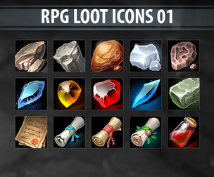 RPG Loot Icons 01