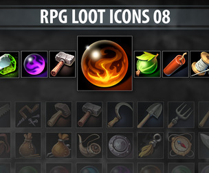 RPG Loot Icons 08