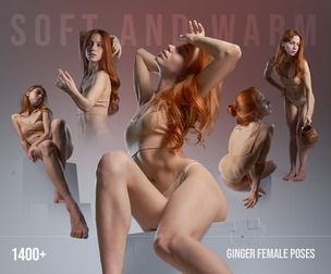 1400+ Soft & Warm — Ginger Female Poses