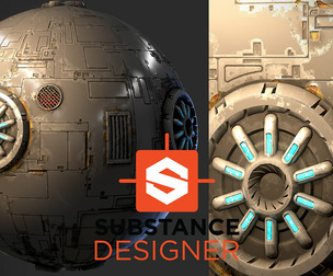 Sci-Fi Panels with Turbine