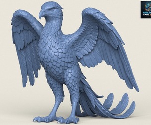 Giant Eagle Decorative Sculpture
