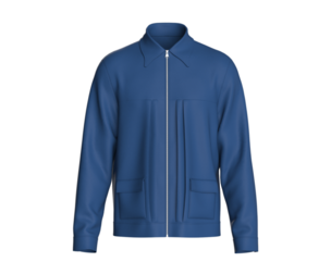Men Relaxed-Fit Zip Shirt | Marvelous / Clo3d / obj / fbx
