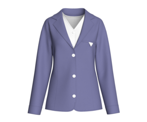 Girls Corporate Blazer With Vest | Marvelous / Clo3d / obj / fbx