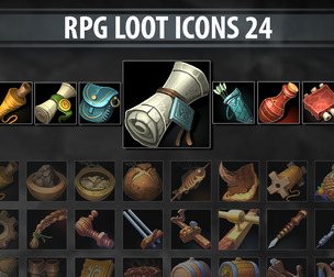 RPG Loot Icons 24