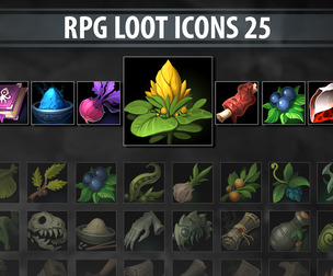 RPG Loot Icons 25