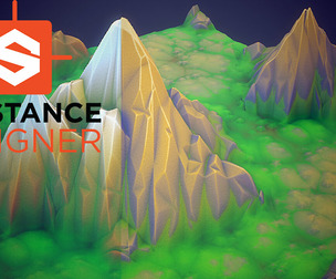 Stylized Mountain